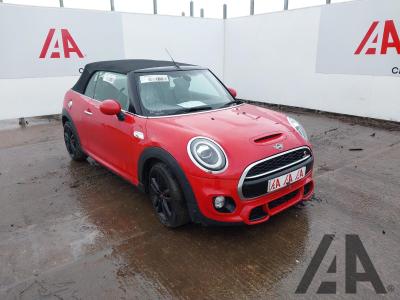 Image of 2018 MINI CONVERTIBLE COOPER S SPORT 1998cc TURBO PETROL AUTOMATIC 8 Speed 3 DOOR CONVERTIBLE