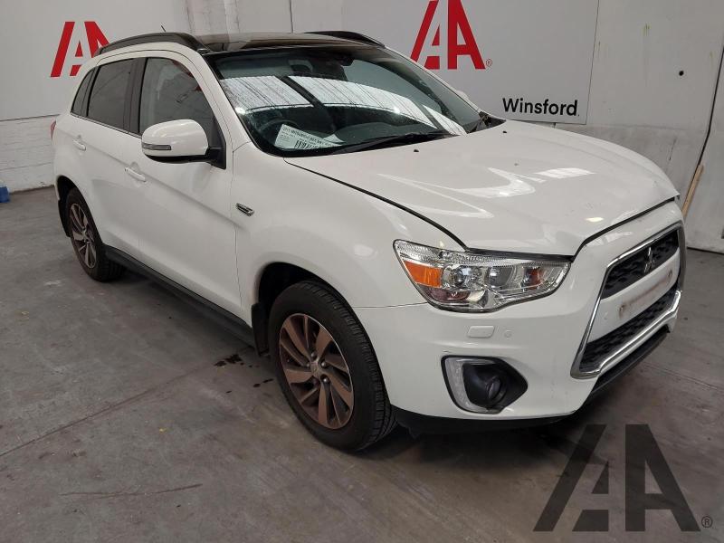 2015 MITSUBISHI ASX DI-D 4 2268cc TURBO DIESEL AUTOMATIC 6 Speed 5 DOOR HATCHBACK
