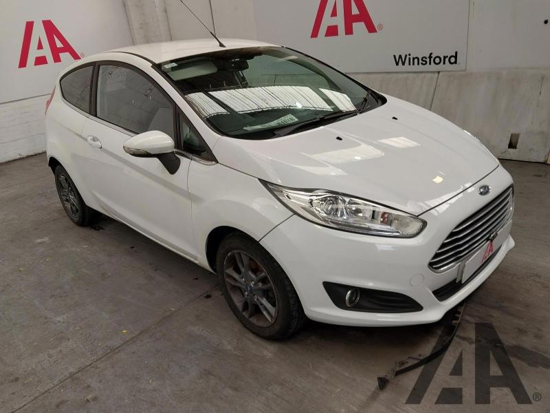 2016 FORD FIESTA ZETEC 1242cc PETROL MANUAL 5 Speed 3 DOOR HATCHBACK
