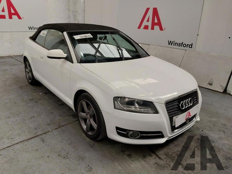 2010 AUDI A3 TDI TECHNIK 1598cc TURBO DIESEL MANUAL 5 Speed 2 DOOR CONVERTIBLE