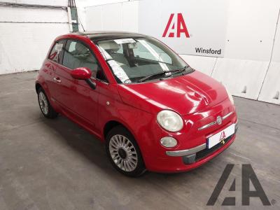 Image of 2009 FIAT 500 LOUNGE 1242cc PETROL MANUAL 3 DOOR HATCHBACK