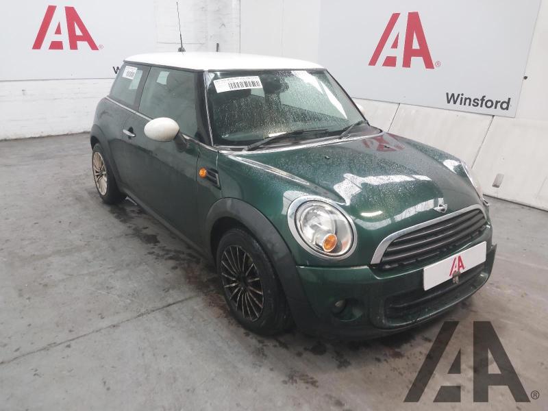 2013 MINI HATCH ONE D 1598cc TURBO DIESEL MANUAL 6 Speed 3 DOOR HATCHBACK