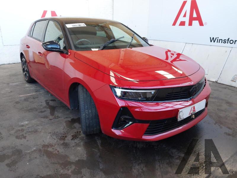 2022 VAUXHALL ASTRA GS LINE 1199cc TURBO PETROL MANUAL 5 DOOR HATCHBACK