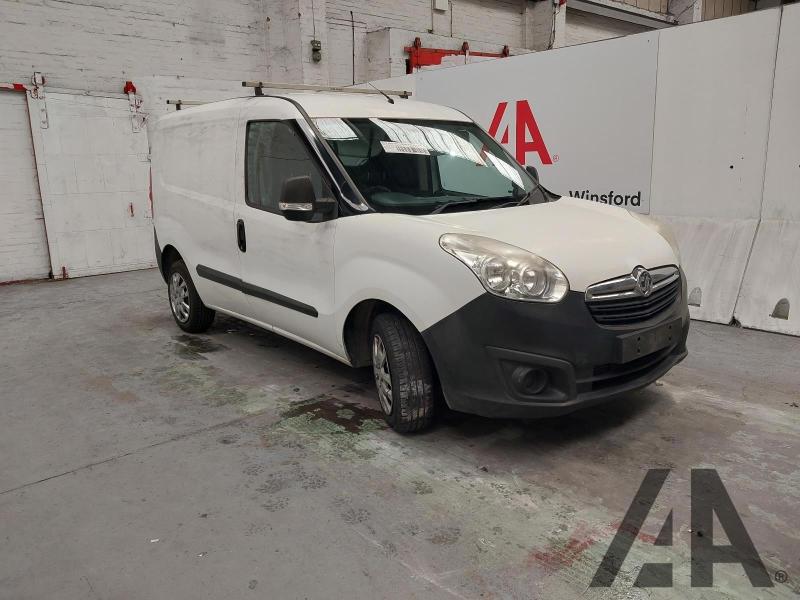 2013 VAUXHALL COMBO 2000 L1H1 CDTI S/S ECOFLEX 1248cc TURBO DIESEL MANUAL 5 Speed PANEL VAN