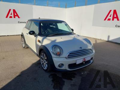 Image of 2012 MINI HATCH ONE 1598cc PETROL MANUAL 6 Speed 3 DOOR HATCHBACK