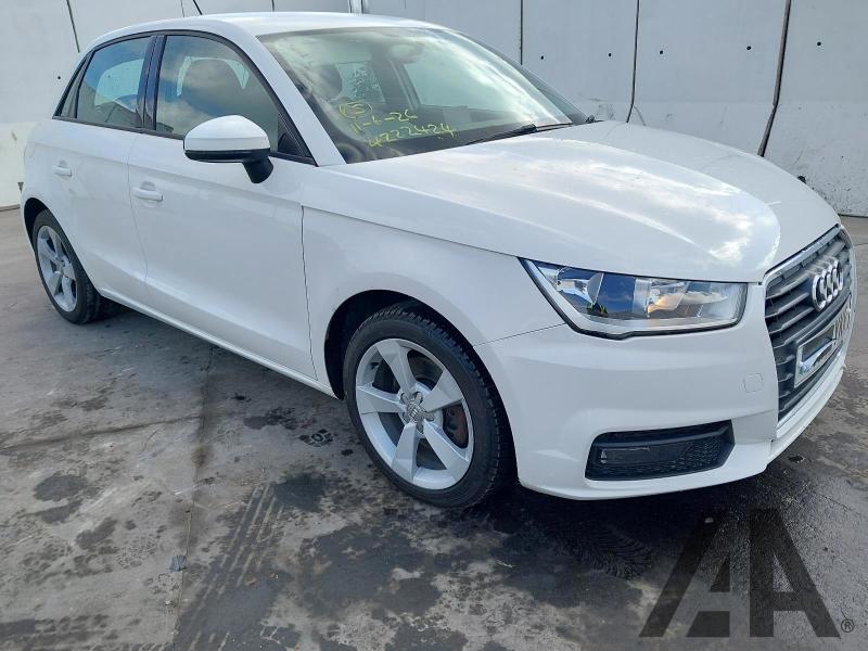 2017 AUDI A1 SPORTBACK TFSI SPORT 1395cc TURBO PETROL MANUAL 5 DOOR HATCHBACK