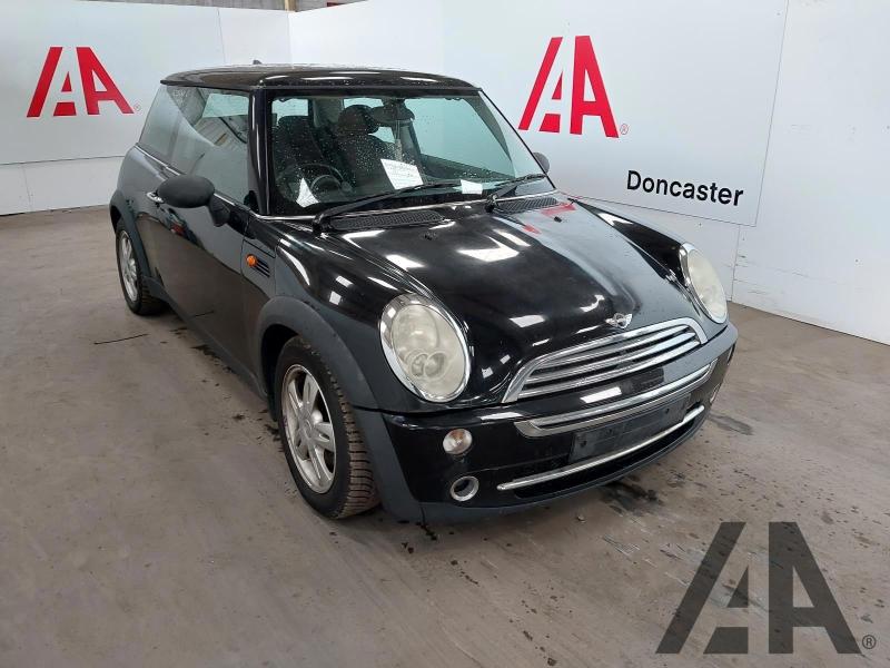 2005 MINI HATCH ONE 1598cc PETROL MANUAL 5 Speed 3 DOOR HATCHBACK