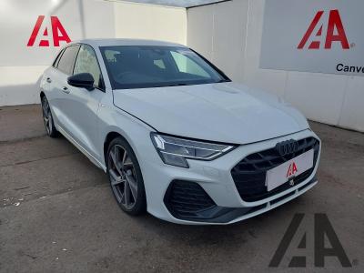 Image of 2025 AUDI A3 SPORTBACK TFSI S LINE BLACK ED 1498cc TURBO PETROL SEMI AUTO 5 DOOR HATCHBACK