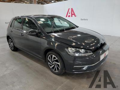 2019 VOLKSWAGEN GOLF MATCH TDI 1598cc TURBO DIESEL MANUAL 6 Speed 5 DOOR HATCHBACK