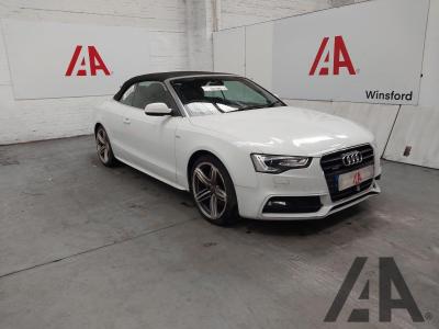 2011 AUDI A5 TDI QUATTRO S LINE S/S 2967cc TURBO DIESEL AUTOMATIC 7 Speed 2 DOOR CONVERTIBLE