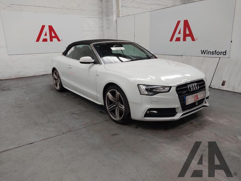 2011 AUDI A5 TDI QUATTRO S LINE S/S 2967cc TURBO DIESEL AUTOMATIC 7 Speed 2 DOOR CONVERTIBLE