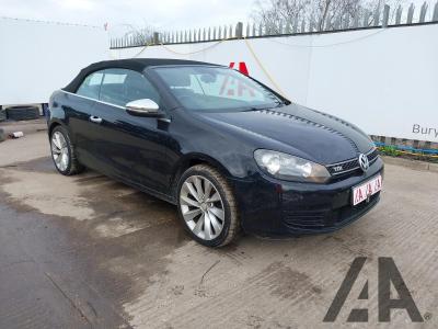 Image of 2012 VOLKSWAGEN GOLF SE TDI BLUEMOTION TECHNOLOGY 1968cc TURBO DIESEL MANUAL 6 Speed 2 DOOR CONVERTIBLE