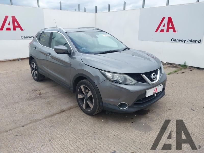 2015 NISSAN QASHQAI DCI N-TEC PLUS 1461cc TURBO DIESEL MANUAL 6 Speed 5 DOOR HATCHBACK