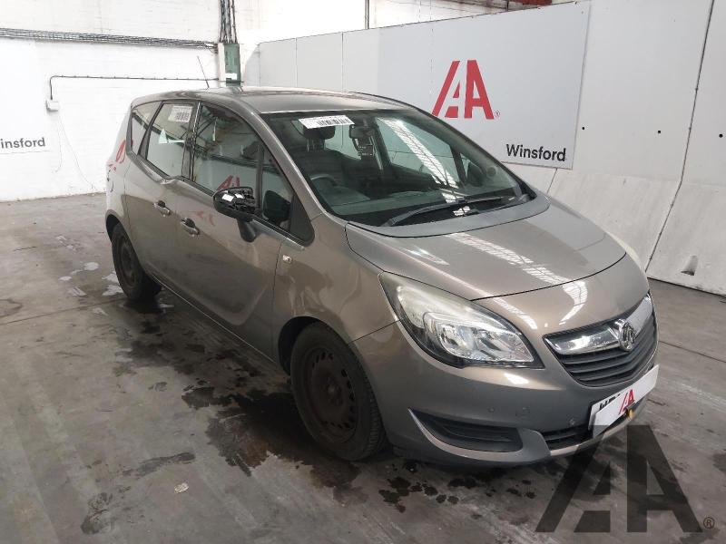 2014 VAUXHALL MERIVA EXCLUSIV AC CDTI ECOFLEX S/S 1598cc TURBO DIESEL MANUAL 6 Speed 5 DOOR MPV