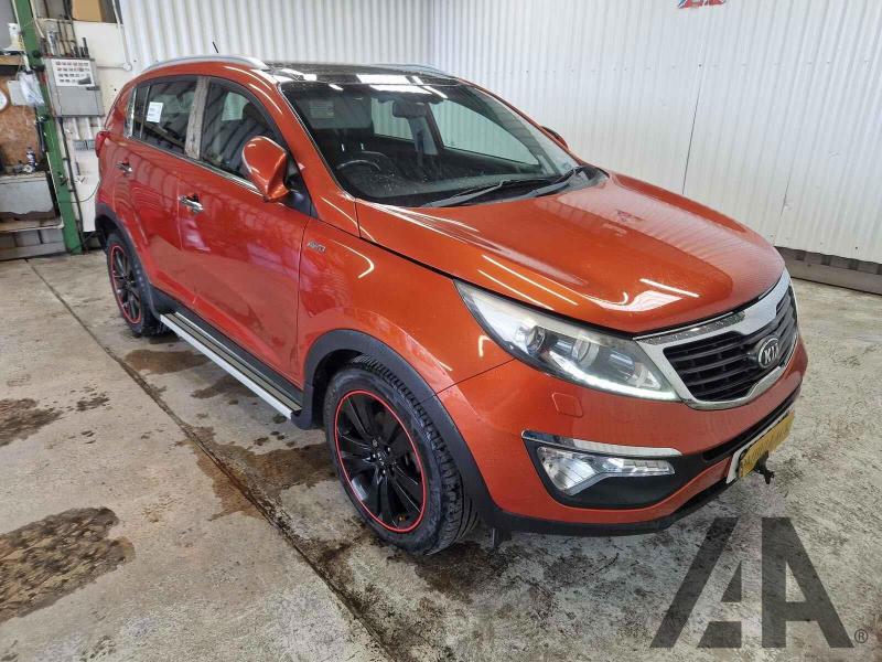 2012 KIA SPORTAGE CRDI KX-3 1995cc TURBO DIESEL AUTOMATIC 6 Speed 5 DOOR ESTATE