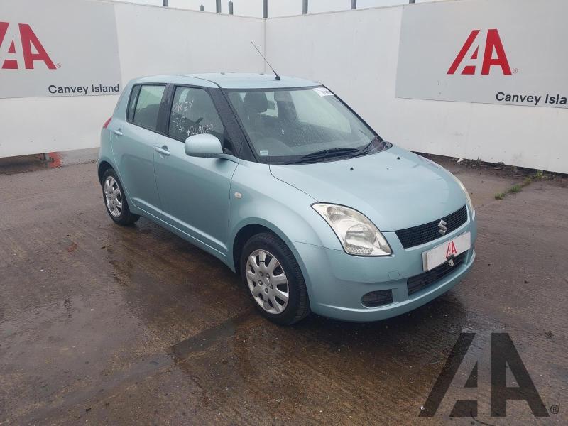 2007 SUZUKI SWIFT GL 1328cc PETROL MANUAL 5 DOOR HATCHBACK
