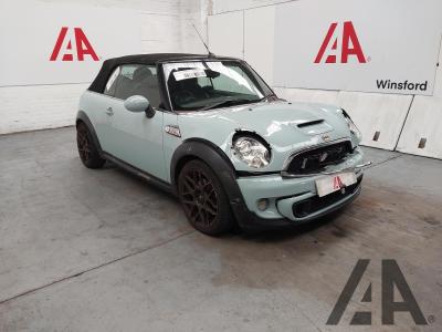Image of 2011 MINI CONVERTIBLE COOPER SD 1995cc TURBO DIESEL MANUAL 6 Speed 2 DOOR CONVERTIBLE