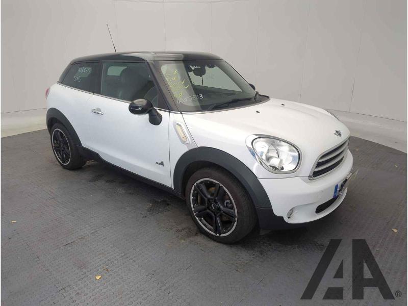 2013 MINI PACEMAN COOPER D4 1598cc TURBO DIESEL MANUAL 6 Speed 3 DOOR COUPE