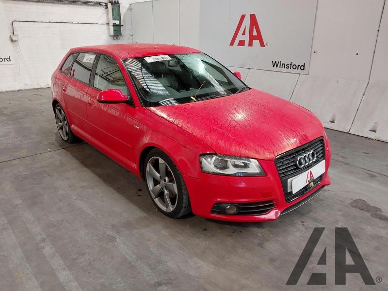 2012 AUDI A3 SPORTBACK TDI S LINE SPECIAL E 1968cc TURBO DIESEL MANUAL 6 Speed 5 DOOR HATCHBACK