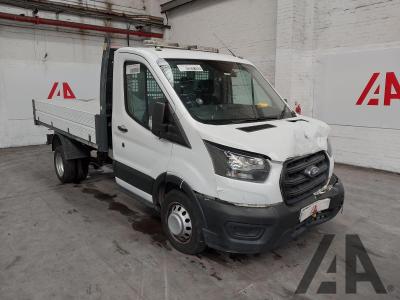 Image of 2019 FORD TRANSIT 350 LEADER C/C ECOBLUE 1996cc TURBO DIESEL MANUAL 2 DOOR CHASSIS CAB