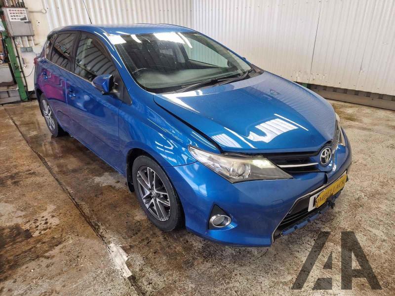 2014 TOYOTA AURIS D-4D ICON PLUS 1364cc TURBO DIESEL MANUAL 5 DOOR HATCHBACK