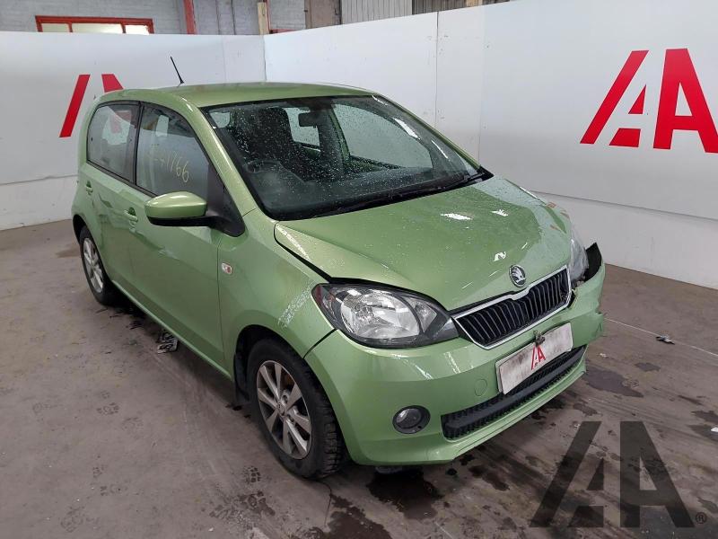2013 SKODA CITIGO ELEGANCE GREENTECH 999cc PETROL MANUAL 5 DOOR HATCHBACK