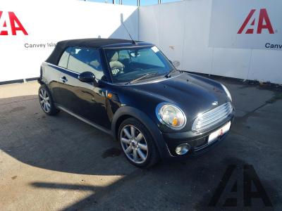 Image of 2009 MINI CONVERTIBLE COOPER 1598cc PETROL MANUAL 6 Speed 2 DOOR CONVERTIBLE