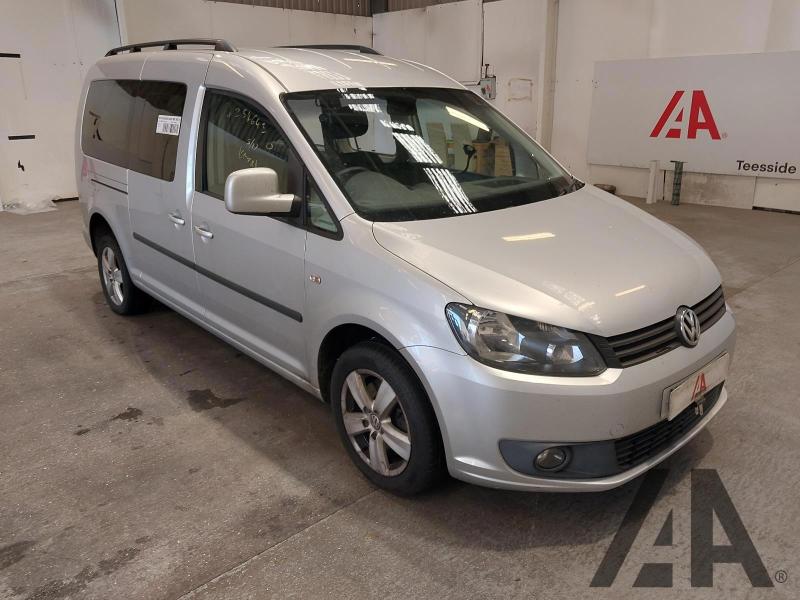 2014 VOLKSWAGEN CADDY MAXI C20 LIFE TDI 1598cc TURBO DIESEL MANUAL 5 DOOR MPV