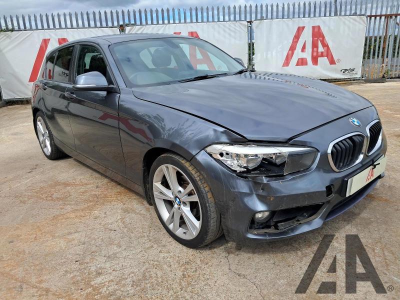 2017 BMW 1 SERIES 118D SPORT 1995cc TURBO DIESEL MANUAL 5 DOOR HATCHBACK