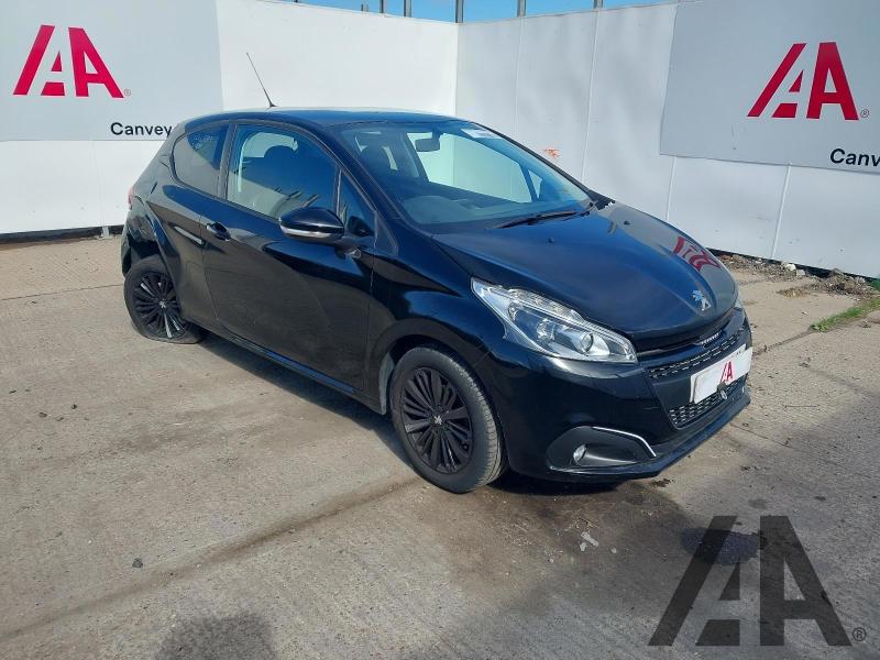 2017 PEUGEOT 208 PURETECH BLACK EDITION 1199cc PETROL MANUAL 3 DOOR HATCHBACK