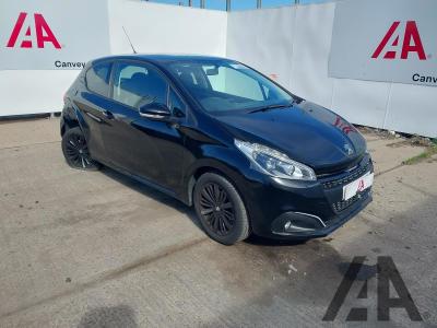 Image of 2017 PEUGEOT 208 PURETECH BLACK EDITION 1199cc PETROL MANUAL 3 DOOR HATCHBACK