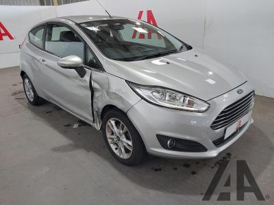 Image of 2017 FORD FIESTA ZETEC 998cc TURBO PETROL MANUAL 5 Speed 3 DOOR HATCHBACK