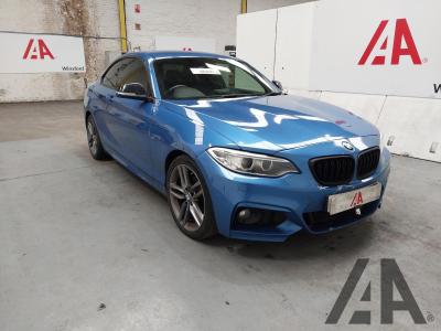 Image of 2016 BMW 2 SERIES 218D M SPORT 1995cc TURBO DIESEL AUTOMATIC 2 DOOR COUPE