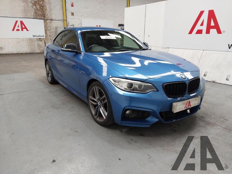 2016 BMW 2 SERIES 218D M SPORT 1995cc TURBO DIESEL AUTOMATIC 2 DOOR COUPE