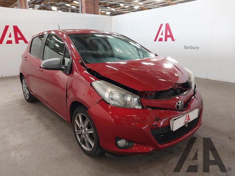 2012 TOYOTA YARIS VVT-I SR 1329cc PETROL MANUAL 6 Speed 5 DOOR HATCHBACK
