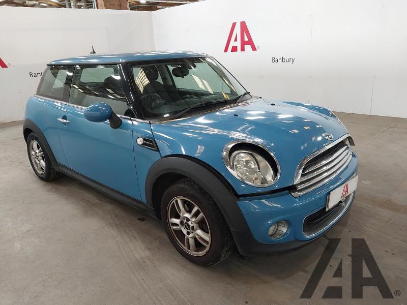 2013 MINI HATCH ONE 1598cc PETROL MANUAL 6 Speed 3 DOOR HATCHBACK
