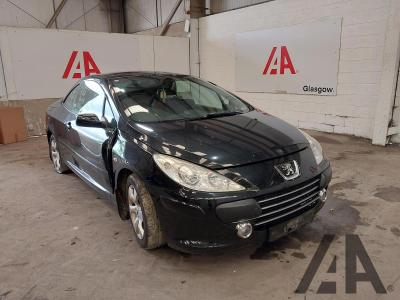 Image of 2008 PEUGEOT 307URE COUPE CABRIOLET 1587cc PETROL MANUAL 5 Speed 2 DOOR CONVERTIBLE