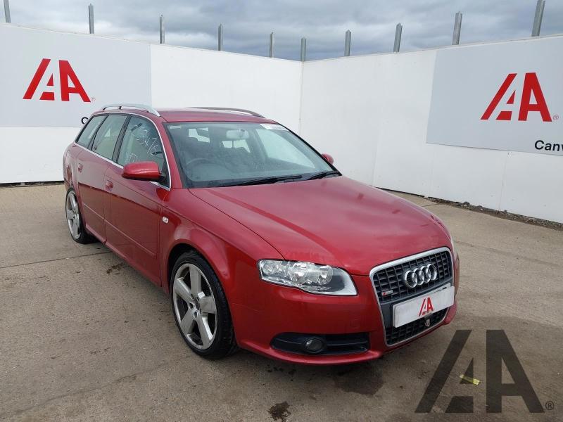 2007 AUDI A4 TDI S LINE TDV 1968cc TURBO DIESEL MANUAL 6 Speed 5 DOOR ESTATE