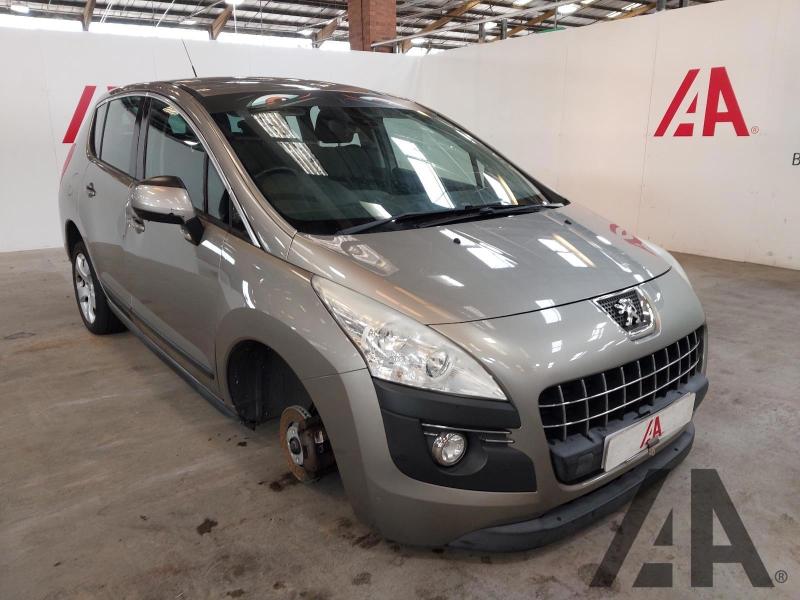 2013 PEUGEOT 3008 HDI ACTIVE 1560cc TURBO DIESEL MANUAL 6 Speed 5 DOOR HATCHBACK