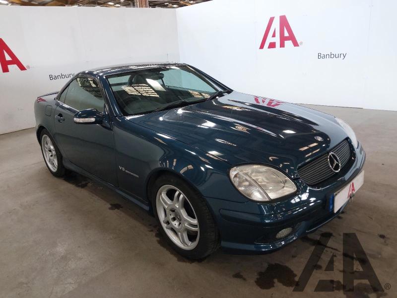 2001 MERCEDES SLK SLK32 AMG 3199cc SUPER PETROL AUTOMATIC 5 Speed 2 DOOR CONVERTIBLE