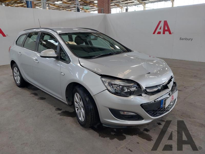 2015 VAUXHALL ASTRA DESIGN 1598cc PETROL MANUAL 5 Speed 5 DOOR ESTATE