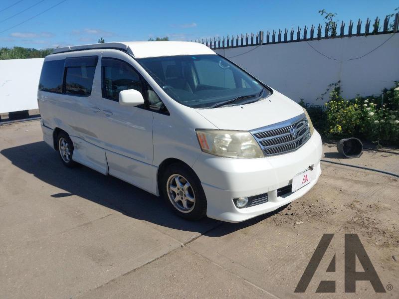 2003 TOYOTA ALPHARD/VELLFIRE IMPORT MOTORHOME 2360cc PETROL AUTOMATIC 2 DOOR MOTORHOME 2 DOOR