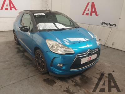 Image of 2015 CITROEN DS3 THP DSPORT S/S 1598cc TURBO PETROL MANUAL 6 Speed 3 DOOR CONVERTIBLE
