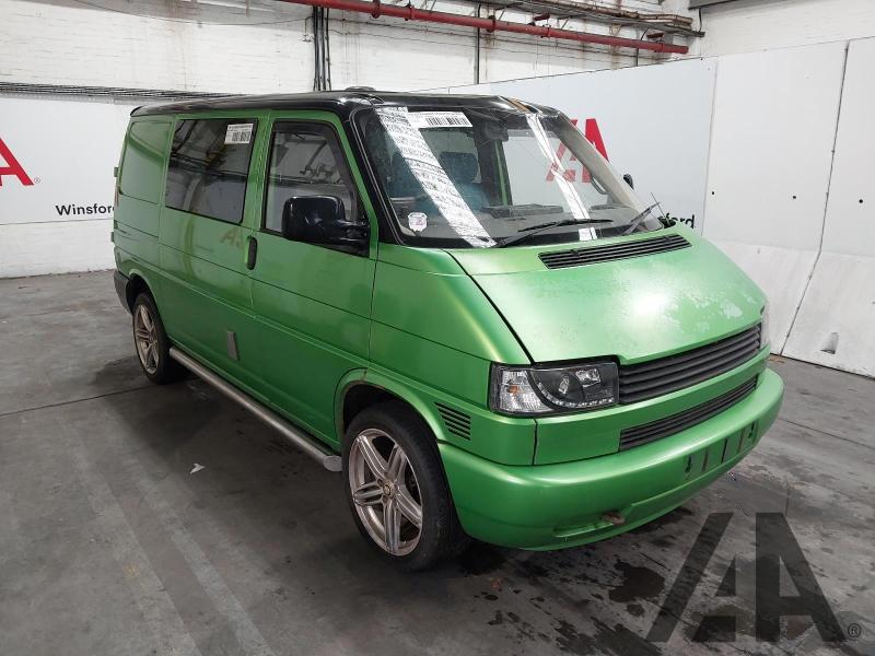 1998 VOLKSWAGEN TRANSPORTER 800 SPL SWB TD 1896cc TURBO DIESEL MANUAL 5 Speed MOTORHOME