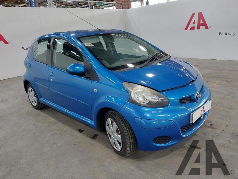 2009 TOYOTA AYGO BLUE VVT-I 998cc PETROL MANUAL 5 DOOR HATCHBACK