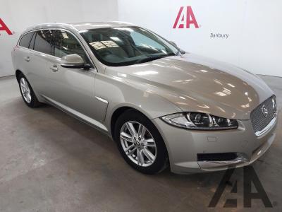 Image of 2013 JAGUAR XF D V6 LUXURY SPORTBRAKE 2993cc TURBO DIESEL AUTOMATIC 8 Speed 5 DOOR ESTATE