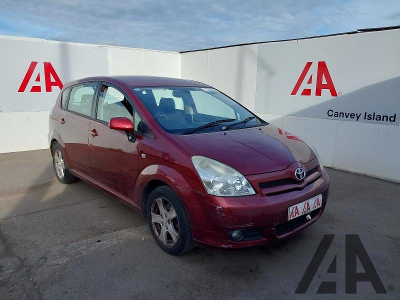 2007 TOYOTA COROLLA VERSO T3 VVT-I 1794cc PETROL SEMI AUTO 5 Speed 5 DOOR MPV