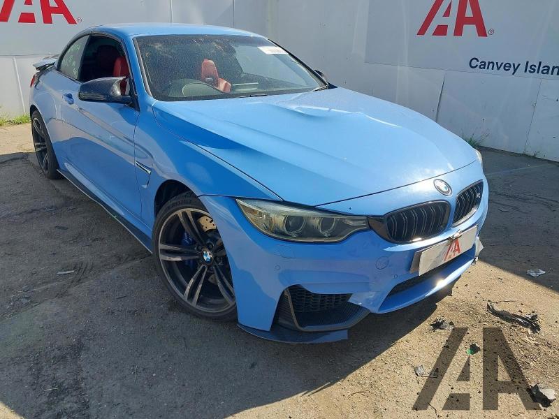 2015 BMW 4 SERIES M4 2979cc TURBO PETROL SEMI AUTO 2 DOOR CONVERTIBLE