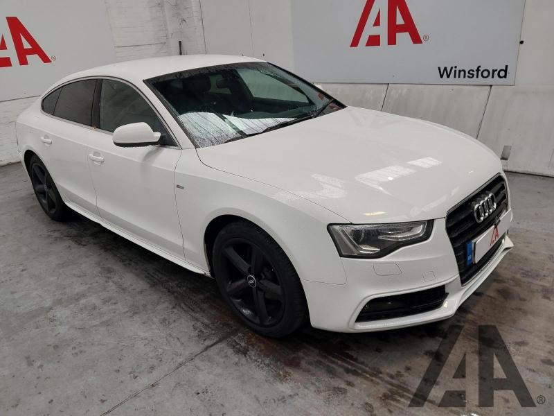 2012 AUDI A5 SPORTBACK TDI S LINE 1968cc TURBO DIESEL MANUAL 6 Speed 5 DOOR HATCHBACK