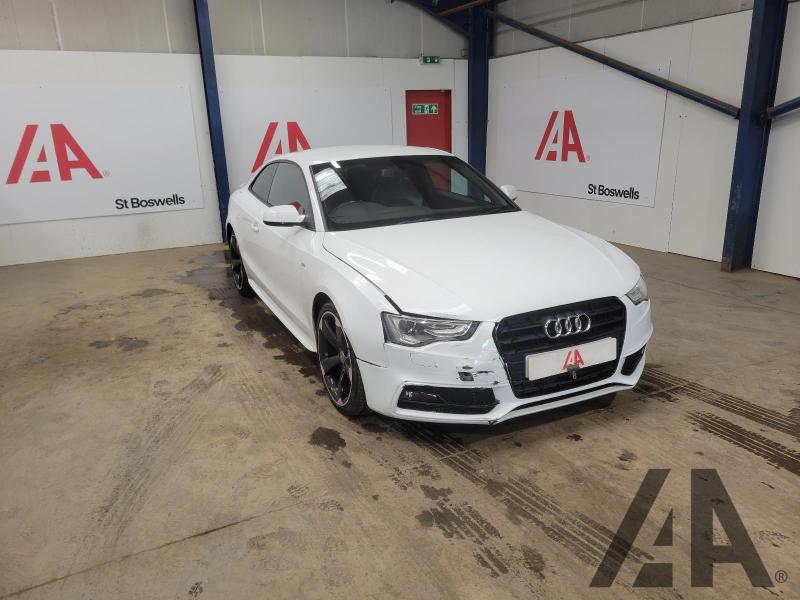 2012 AUDI A5 TDI S LINE BLACK EDITION 1968cc TURBO DIESEL MANUAL 6 Speed 2 DOOR COUPE